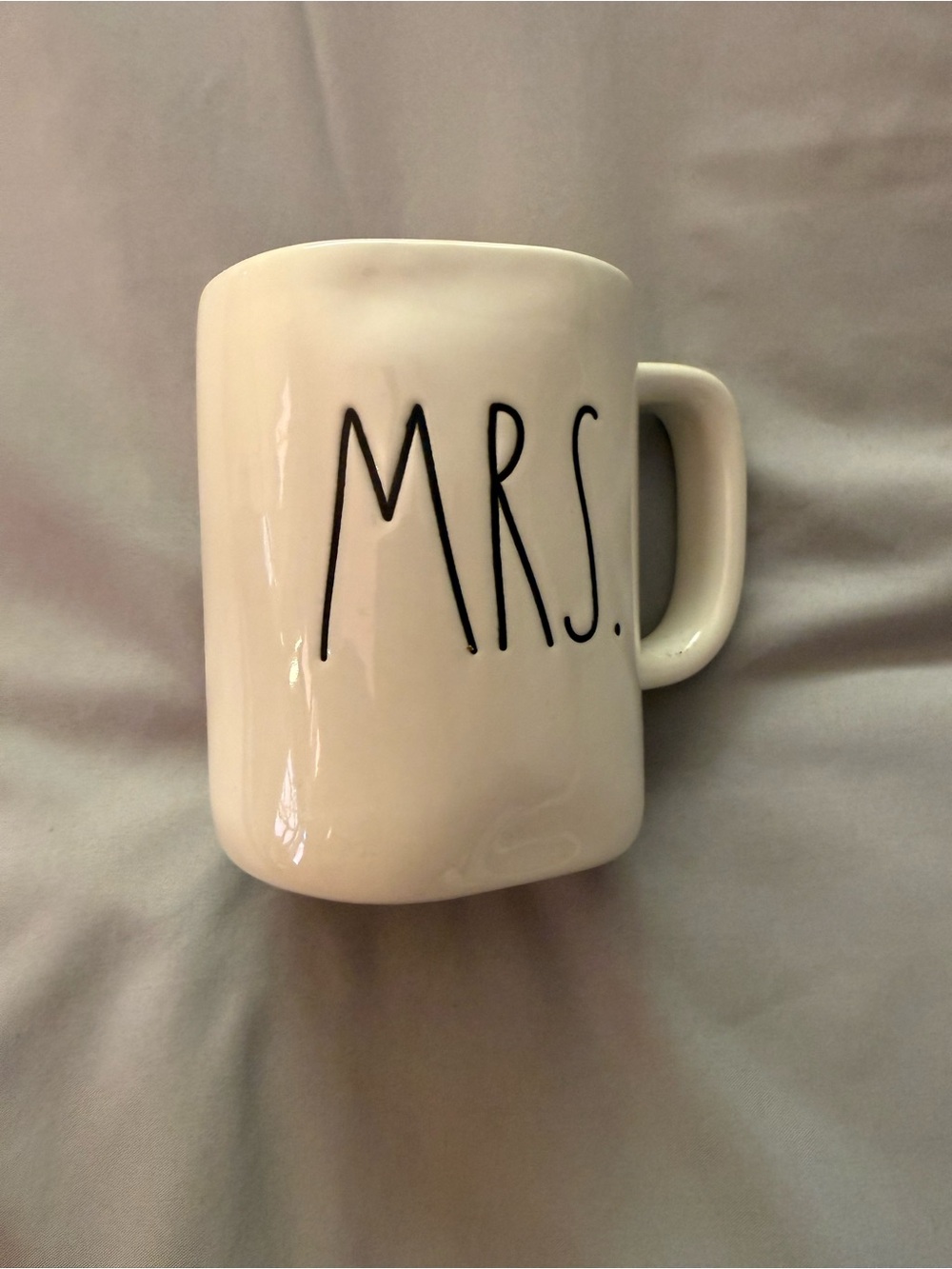 Rae Dunn White “MRS.” Ceramic Mug